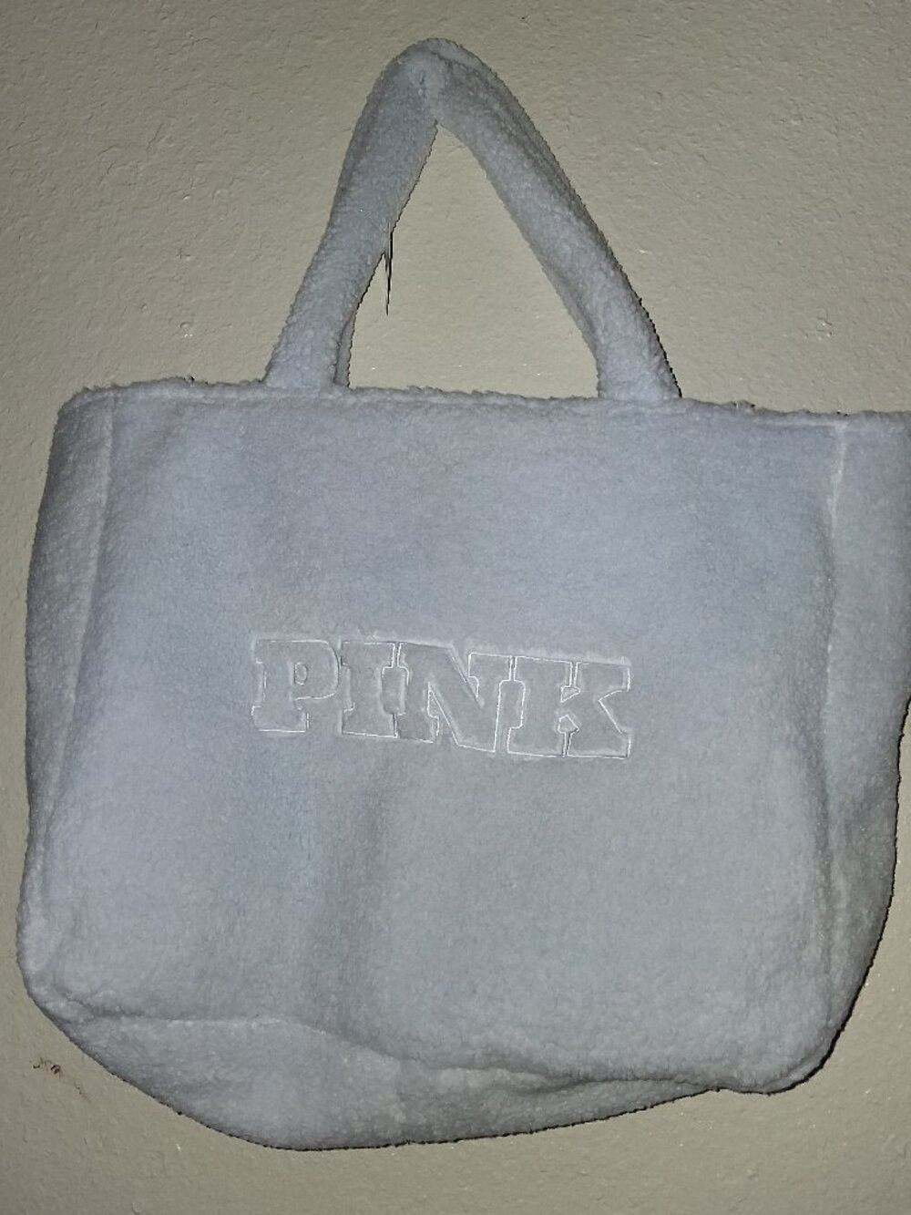 Victoria's Secret Pink Fluffy Tote Bag